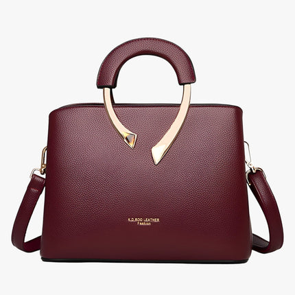 Elegant PU Leather Handbag – Stylish, Practical & Timeless Design