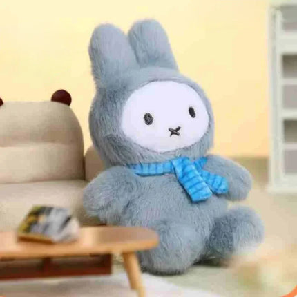 Cute Miffy Plush Toy – Kawaii Macaron Series Soft Pastel Stuffed Bunny