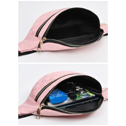 Trendy Quilted Belt Bag – Versatile Crossbody & Waist Pack for Everyday Use