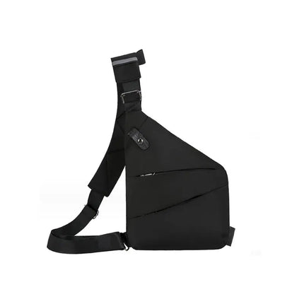 Anti-Theft Shoulder Bag – Compact & Secure Crossbody, Hidden Zippers, Water-Resistant Travel Sling