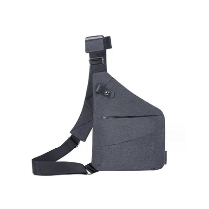 Anti-Theft Shoulder Bag – Compact & Secure Crossbody, Hidden Zippers, Water-Resistant Travel Sling