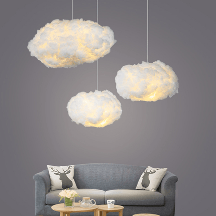 Fluffy Cloud LED Pendant Light – Cozy Dreamy Ceiling Lamp for Kids’ Rooms & Living Spaces