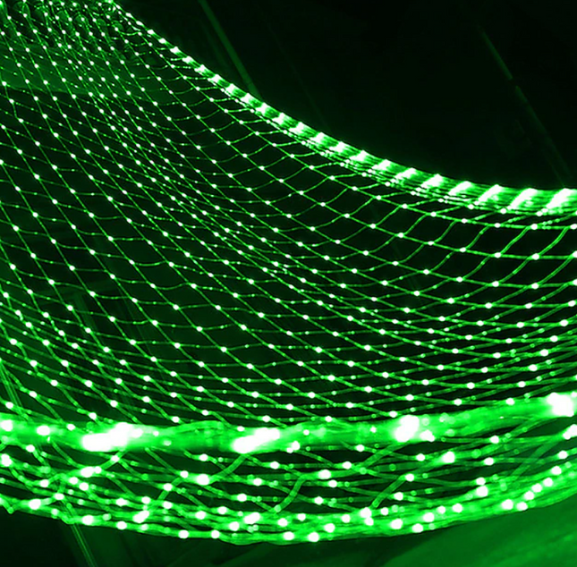 Multicolor LED Christmas Net Lights – Waterproof, Energy-Efficient Outdoor & Indoor Holiday Decor