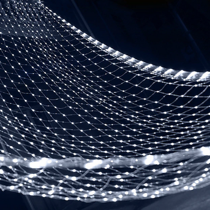 Multicolor LED Christmas Net Lights – Waterproof, Energy-Efficient Outdoor & Indoor Holiday Decor