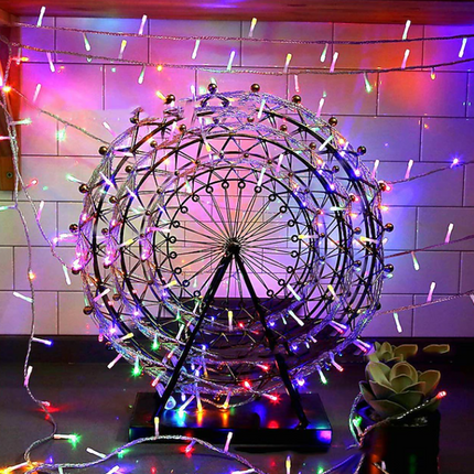 Smart RGBIC Christmas String Lights – Music Sync, App Control & Color-Changing LED Light Strip for Indoor & Outdoor Use