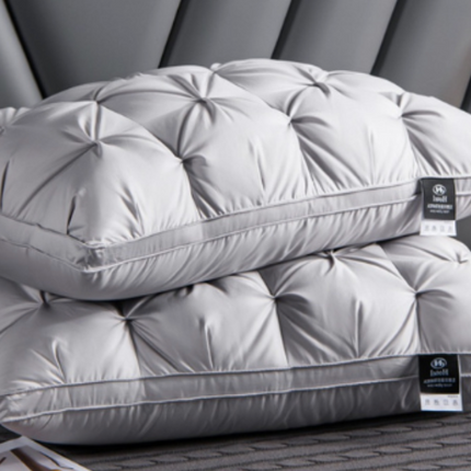 Royalty Goose Down Pillow - Luxury Neck Support, Hypoallergenic & Breathable Sleep Pillow