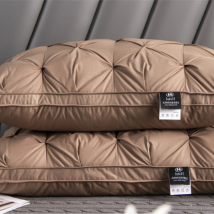 Royalty Goose Down Pillow - Luxury Neck Support, Hypoallergenic & Breathable Sleep Pillow