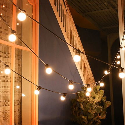 Christmas LED String Lights 16.4 ft – Warm White or Multicolor Fairy Lights for Indoor & Outdoor Decor