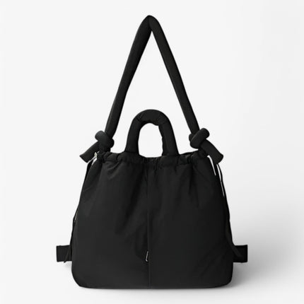 Puffy Tote Backpack – Stylish & Versatile Quilted Handbag