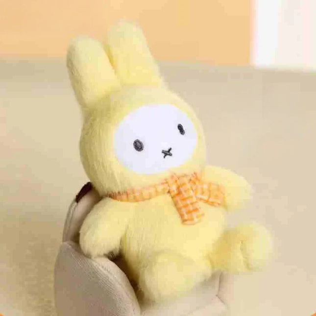 Cute Miffy Plush Toy – Kawaii Macaron Series Soft Pastel Stuffed Bunny
