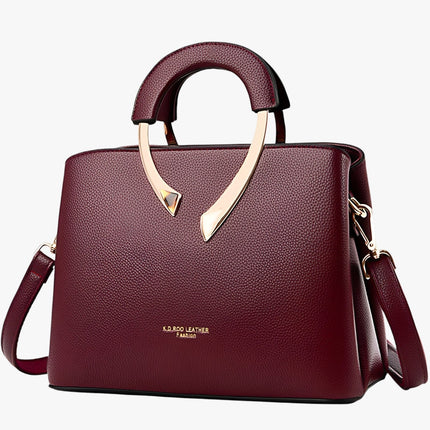 Elegant PU Leather Handbag – Stylish, Practical & Timeless Design