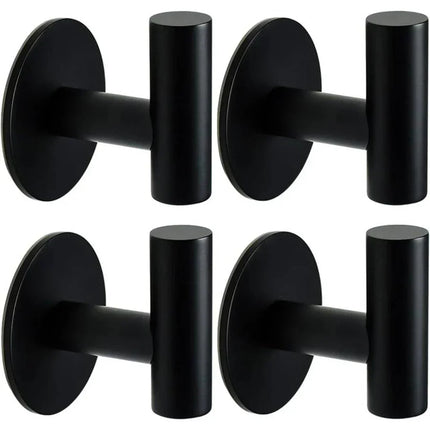 Self-Adhesive Stainless Steel Wall Hook – No-Drill Bath & Towel Hook | Modern Rustproof Design