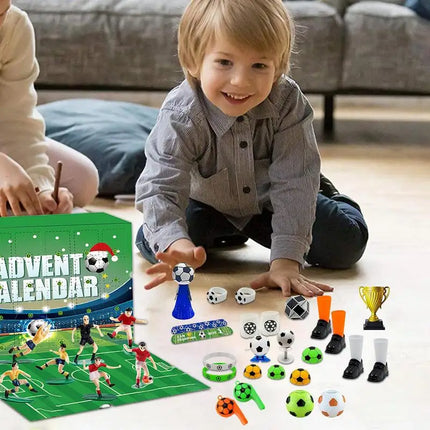 Football Advent Calendar – 24 Soccer Toys & Accessories for Kids | Christmas Countdown Gift