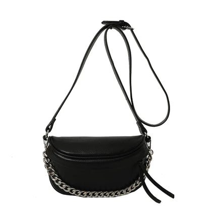 Trendy Chain Strap Crossbody Belt Bag – Chic & Practical Waist Bag for Women