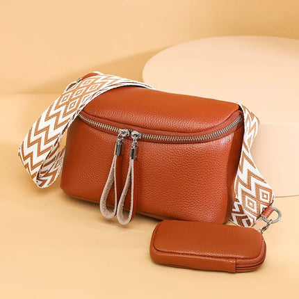 Trendy Crossbody Bag with Extra Pouch – Stylish, Compact & Practical Shoulder Purse