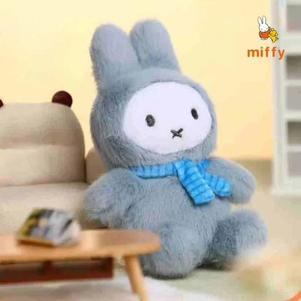 Cute Miffy Plush Toy – Kawaii Macaron Series Soft Pastel Stuffed Bunny