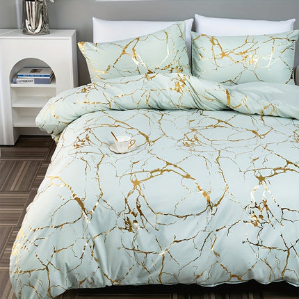 Luxury Marble-Print Duvet Cover – Soft, Breathable Bedding for Modern Bedrooms
