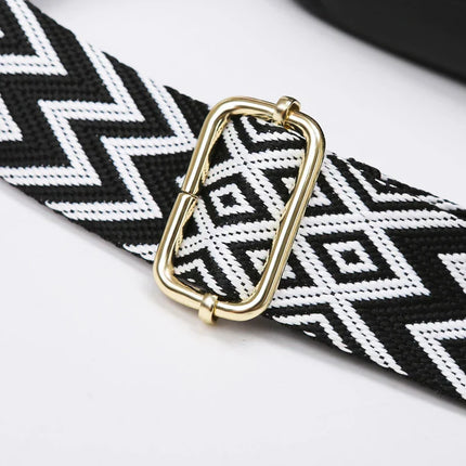 Stylish Women's Shoulder Bag with Wide Strap – Versatile Crossbody Purse with Spacious Compartments