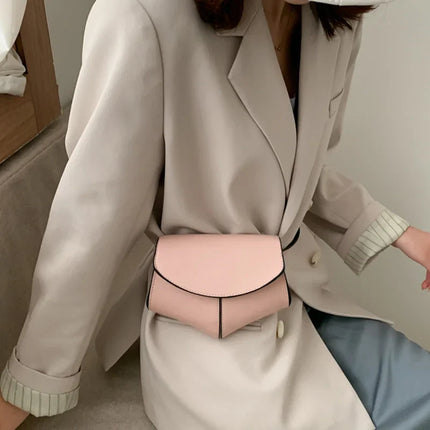 Minimalist Adjustable Belt Bag for Women – Chic Waist Bag / Crossbody Fanny Pack