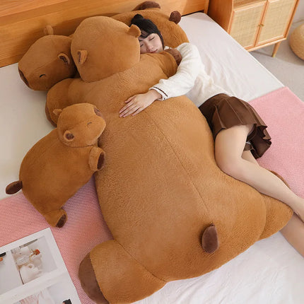 Giant Plush Teddy Bear Pillow – Ultra-Soft Stuffed Animal Cushion for Kids & Adults