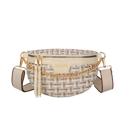 Stylish Printed Crossbody Bag with Zip Closure | Trendy PU Leather Shoulder Bag with Adjustable Strap for Everyday Use