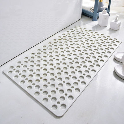 Non-Slip Shower Mat for Bathroom – Soft, Hygienic & Mold-Resistant Bath Mat with Strong Suction Cups for Safety & Comfort