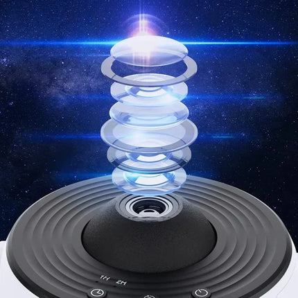 12-Slide LED Galaxy Projector – Rotating Starry Night Lamp for Kids & Adults