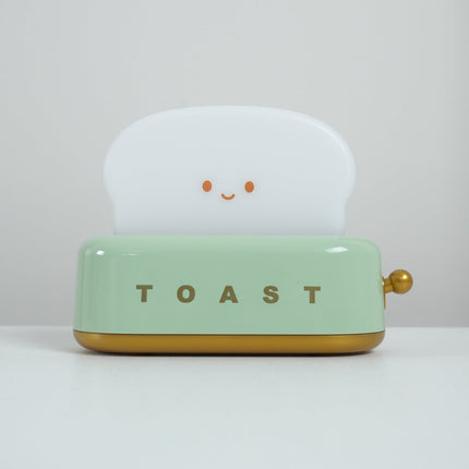 Retro Toaster Table Lamp with LED Light & Rechargeable Battery – Fun Vintage Home Decor Accent