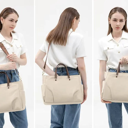 Trendy 15.6-Inch Women's Laptop Bag – Elegant & Practical Design