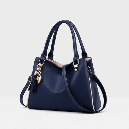 Trendy Black Women’s Handbag – Adjustable Shoulder Strap