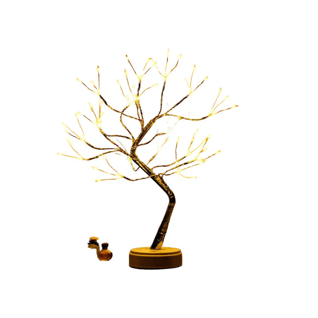 Magical Tree LED Table Lamp – Warm Ambient Light for Cozy Home Décor (17.7" Height)