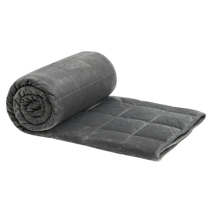 Grey Weighted Blanket – Deep Pressure Therapy for Better Sleep & Stress Relief