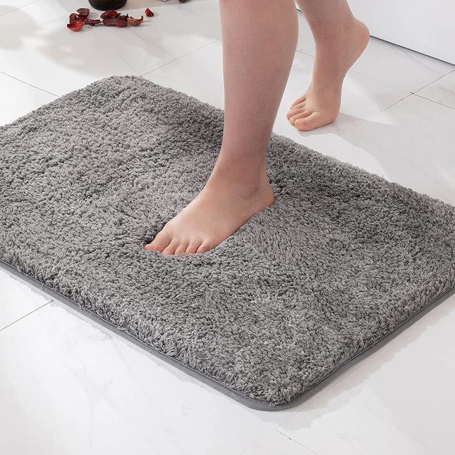 Ultra-Soft Non-Slip Bath Mat 20" x 31" – Quick-Dry Microfiber Bathroom Rug for Comfort & Safety