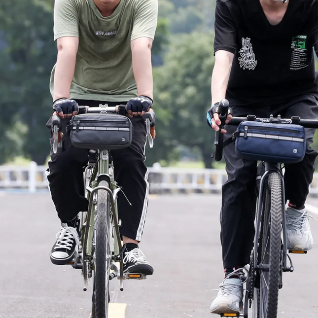 Waterproof Handlebar Bike Bag – 4L Bicycle Pouch with Zipper Closure