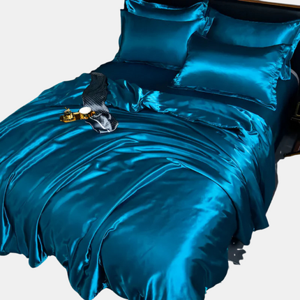 Luxury Silky Satin Bedding Set – Soft, Breathable & Hypoallergenic Comfort for a Stylish Bedroom