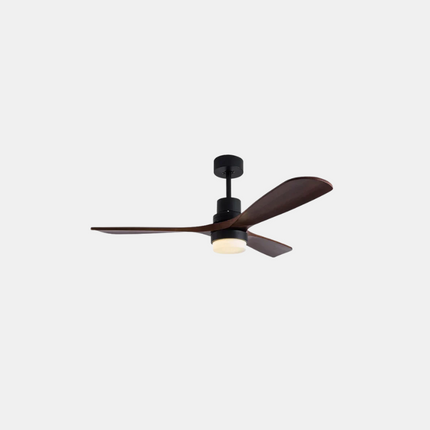 EcoLuxe 52" Ceiling Fan with LED Light & Remote – Modern Wood Blades for Year-Round Comfort