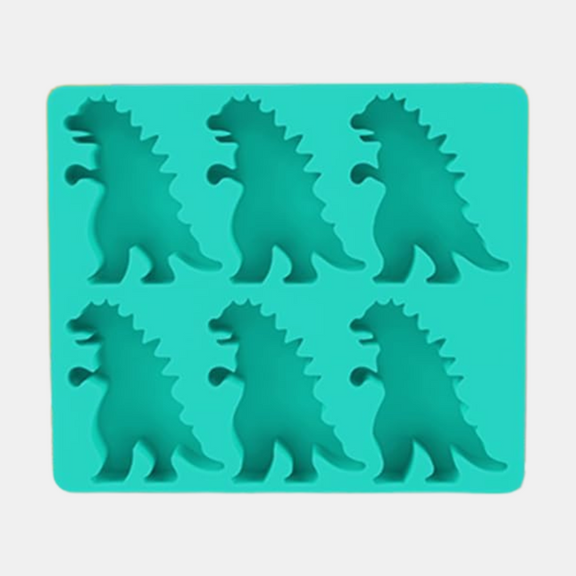 Godzilla Ice Cube Mold – Silicone Tray Makes 6 Detailed Monster-Shaped Ice Cubes