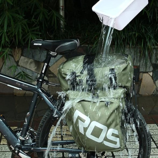 Waterproof Double Bike Pannier – Large Capacity, Reflective & Adventure-Ready