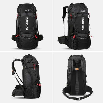 60L Waterproof Hiking Backpack – Ergonomic, Lightweight, and Spacious