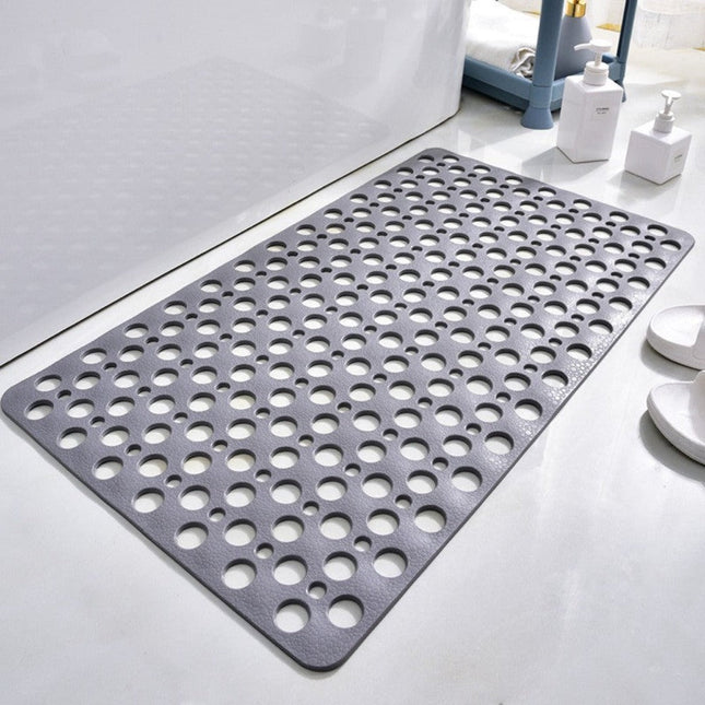 Non-Slip Shower Mat with Drain Holes – Safe, Hygienic & Durable PVC Bath Mat
