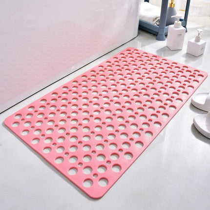 Non-Slip Shower Mat with Drain Holes – Safe, Hygienic & Durable PVC Bath Mat