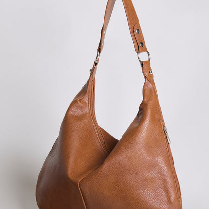 Spacious Shoulder Bag – Vegan Leather