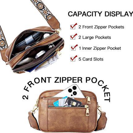 Bella Luxe Women's Leather Shoulder Bag – Stylish, Durable & Spacious Handbag