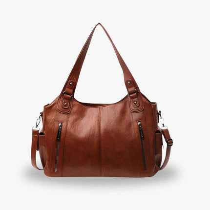 Women's Leather Hobo Bag – Spacious Shoulder Tote with Premium Finish