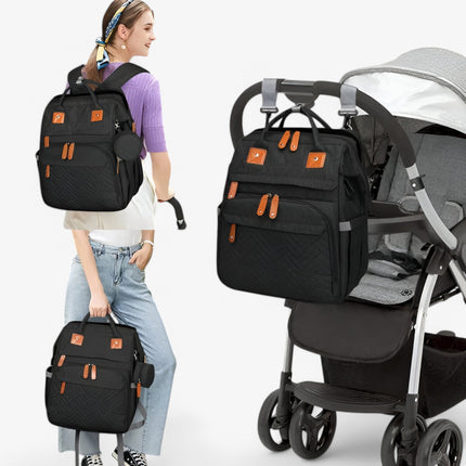 Multifunctional Diaper Backpack – Spacious, Practical & Travel-Ready