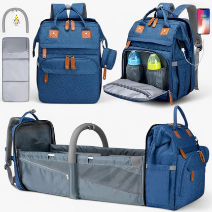 Multifunctional Diaper Backpack – Spacious, Practical & Travel-Ready