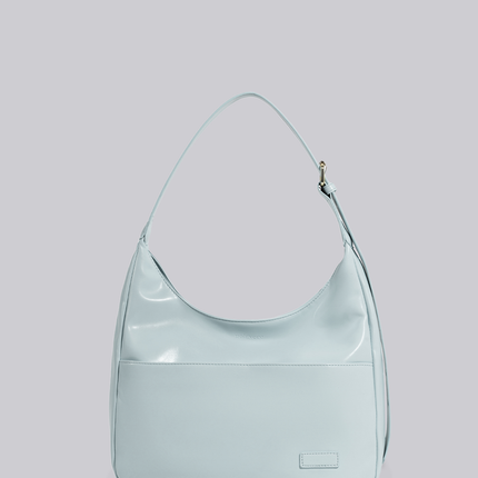 Black Shoulder Bag – Minimalist & Spacious Vegan Leather Design