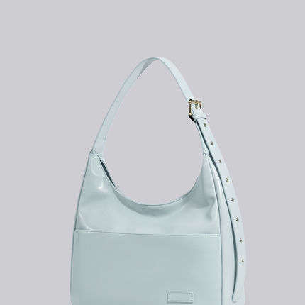 Black Shoulder Bag – Minimalist & Spacious Vegan Leather Design