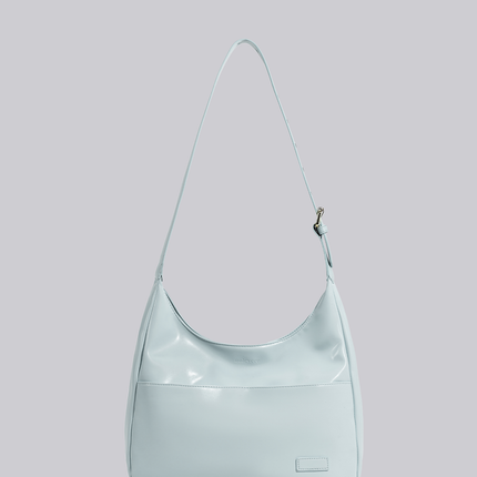 Black Shoulder Bag – Minimalist & Spacious Vegan Leather Design