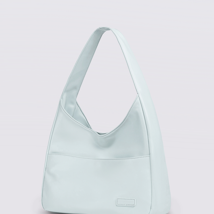 Minimalist Hobo Shoulder Bag – Vegan Leather